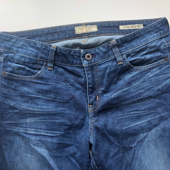 GUESS Nicole Cigarette Straight Leg Jeans - Picture 3 of 9